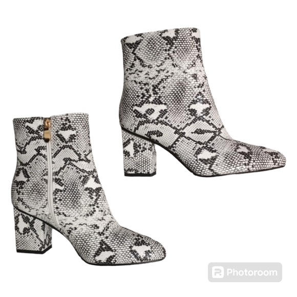 WETKISS Women's Snakeskin Ankle Boots Size 7.5 - Picture 7 of 15